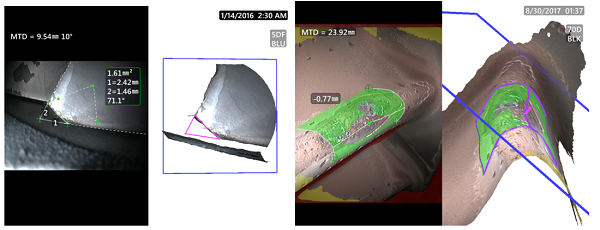 現(xiàn)場檢測實(shí)拍單物鏡相位掃描三維立體測量圖 現(xiàn)場檢測實(shí)拍單物鏡相位掃描三維立體測量圖
