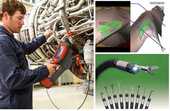 韋林工業內窺鏡在燃機檢測中的應用 韋林工業內窺鏡在燃機檢測中的應用