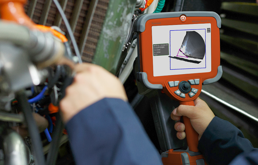 三維測量工業內窺鏡的應用案例 三維測量工業內窺鏡的應用案例